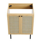 Modway Chaucer 24" Bathroom Vanity Cabinet - Oak-Wood Grain Laminate