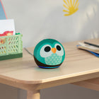 Amazon Echo Dot 5th Gen. Kids - Owl-For Growing Independence - Kids can help take charge of their routines with Alexa by setting their own alarms, turning off compatible smart lights, and calling approved friends and family.