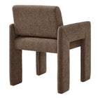 Modway Daven Fabric Upholstered Dining Chair - Mocha-Assembly Required