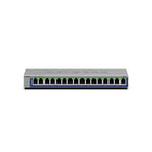Netgear 24-Port GE Unmanaged Switch -It is unmanaged, meaning there is no user configuration interface (no CLI or web GUI) — it’s plug‑and‑play