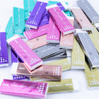 Pentel Hi-Polymer Eraser Slim Type - Mixed Colour Box Set - 36 Pack-Slim 5mm body provides extra precise erasing