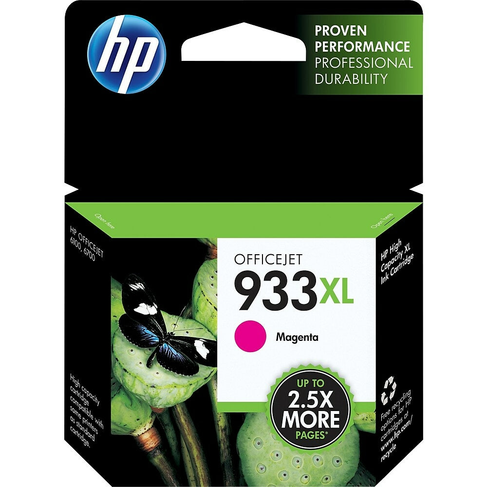 HP 933XL Magenta High Yield Original Ink Cartridge (CN055AN