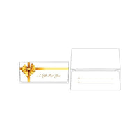 LUX Currency Envelopes (2 7/8 x 6 1/2), Gold Bow, 1000 Pack (CUR-99-1000)-Currency envelopes (2 7/8 x 6 1/2) are perfect for the gift of cash for all occasions/holidays/birthdays/graduations/company/bonuses
