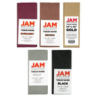 JAM Paper Tissue Paper - Business Assortment - 50 Sheets-This tissue paper is made from 10lb colourful paper, features a smooth finish and is easy to use