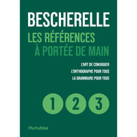 Hurtubise Bescherelle New Edition - 7.75" L x 5.5" W x 0.5" H - Green-Reference dictionary, new edition, French