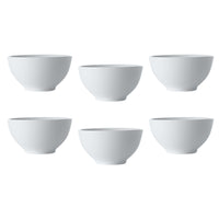 Maxwell & Williams White Basics Rice Bowl - 12.5 cm - 6 Pack-Dishwasher Safe