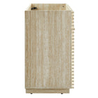 Modway Render 30" Faux Travertine Bathroom Vanity Cabinet - Travertine-Assembly Required