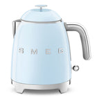 SMEG 50s Retro Style 3-cup Mini Electric Kettle - Pastel Blue-360° swivel base allowing the kettle to be placed in any position
