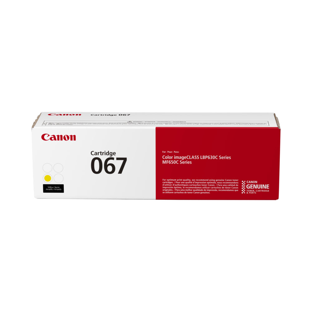 2本セット　Canon Toner Cartridge 053H yellow Canon 067 Toner Cartridge - Standard Yield - Yellow | staples.ca