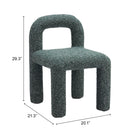 Zuo Arum Dining Chair - Snowy Green - Set of 2-6