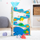 Melissa & Doug Rollables Wooden Ocean Slide Infant and Toddler Toy - 5 Pieces-9