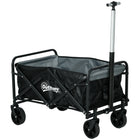 Outsunny Outdoor Collapsible Wagon-Spacious design, handles up to 18.5 gallon (70 L)