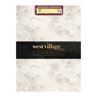 Mead - West Village Porte-bloc avec pince, 12,5 po H x 9,5 po l, Blanc/gris à motif floral-Design élégant West Village avec finition extérieure raffinée