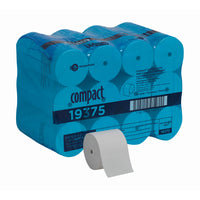 Georgia Pacific Compact Coreless Bath Tissue - 1000 Sheets/Roll - 36 Pack-High-Capacity, 1000-SHEET ROLLS help minimize service calls and the risk of toilet paper runouts, benefitting both maintainers and patrons during daily operations and peak usage periods. safe for standard sewer and septic systems