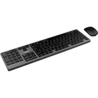 Adesso Multi OS Wireless Scissor Switch Desktop Keyboard with CoPilot Key & Mouse-The WKB-7300 delivers a smooth and responsive typing experience with its scissor-switch technology