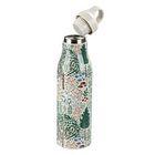 General Supply Goods + Co Stainless Steel Tumbler - 600 ml - Cream-Colourful woodland print adds playful style