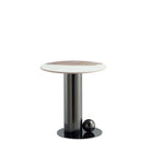 Manhattan Comfort Laurel Modern Glam Coffee and End Table - Black - Set of 2-10