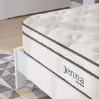 Modway Jenna 10" Innerspring and Foam Full Mattress-8.5" Individually Wrapped Coils
