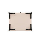 Manhattan Comfort Amara 19.7" Modern Nightstand - Pale Rose/White-30 Day Limited Manufacturer's Warranty