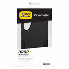 OtterBox Commuter Case for Samsung Galaxy S25+ - Black-Screen lip keeps display hovering safely off surfaces