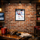 Frameworth Wayne Gretzky Classic Series 1987 Canada Cup - Framed Canvas - 18.5" x 22.5"-Museum-quality art canvas professionally stretched and framed in an elegant black frame