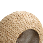 PawHut Mounted Condo Cat Wall Shelf with Cushion - Beige-Colour: Beige, Cream White 
