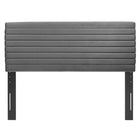 Modway Tranquil Full/Queen Headboard - Grey-Performance Velvet Upholstery