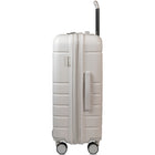 Champs Linen 3-Piece Luggage Set - Ivory-Top and Side Grip Handles