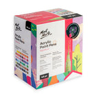 Mont Marte Signature Acrylic Paint Pens - Broad Tip - Assorted - 48 Pack-Broad tips help you create bold linework and color larger areas more efficiently than fine-tip markers