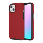 AXS PROTech Dual-Layered Anti-Shock Case with Military-Grade Durability for Apple iPhone 13 - Red-Shock resistant