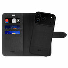 Blu Element Folio 2-in-1 Compatible with MagSafe Case for iPhone 17 Pro - Black-High impact resistant wrap-around protection