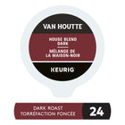 Van Houtte House Blend Dark - Dark Roast - K-Cup Coffee Pods - 24 pack-Compatibility: contains genuine k-cup pods, engineered for guaranteed quality and compatibility with all Keurig k-cup coffee makers.