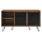 Modway Nomad 59" Sideboard - Walnut-Non-Marking Rubber Pads