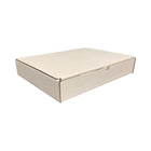 Abbey Literature Mailers - 11-1/2" x 8-3/4" x 2" - White - 50 Pack-Dimensions: 11-1/2" W x 8-3/4" L x 2" H