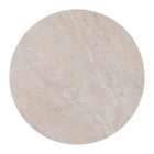 Zuo Siro Side Table - Natural-Laminated Travertine round shape tabletop