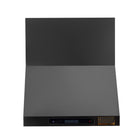 KUCHT KRH363A-C 36" 900 CFM Wall Mounted Range Hood - Gemstone-This pro-style range hood features a powerful blower with up to 900CFM that will give you different levels of airflow and capture smoke and cooking odours in a quiet operation