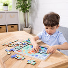 Melissa & Doug Wooden Underwater Jigsaw Spinning Gear Puzzle - 18 Pieces-6