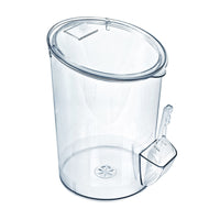 Azar PET Container - 8.5" L x 13.75" H - Clear-Item made of PC/PET