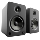 Kanto YU6 Powered Bookshelf Speakers with Bluetooth and Phono Preamp, Matte Black - 2 Pack-Integrated Bluetooth with Qualcomm aptX technology lets you enjoy high-quality streaming from the palm of your hand