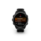 Garmin Forerunner 570 Smartwatch - 42mm - Slate Grey Aluminum with Translucent Black/Black Band-TRAINING READINESS - From the moment you wake up, get a readiness score based on your sleep quality, recovery, training load and more, so you can determine whether it’s a good day to go hard — or take it easy.