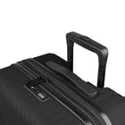 Bugatti Berlin 25.50" Hardside Medium Check-In Luggage - Charcoal-Adjustable-height telescopic trolley handle for user comfort