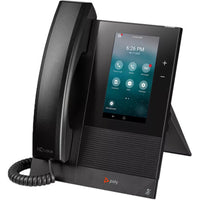 HP Poly CCX 400 Corded Wall Mountable IP Phone-Hear every nuance with Poly HD Voice and Poly Acoustic Clarity technologies. Poly Acoustic Fence technology reduces distracting background noise and makes calling a pleasure.