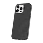 TUFF8 iPhone 16 Pro Slim Carbon Case-Sleek Carbon Fibre Look: Showcases a modern carbon fiber-like design for a high-tech appearance.