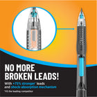 BIC Break-Resistant Mechanical Pencils with Erasers - 0.7mm - 2 Pack-Each BIC Break-Resistant mechanical pencil comes with extra strong lead, as well as an easy to use twist-up jumbo eraser for clean corrections