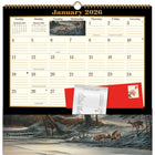 WSBL 2026 Terry Redlin Note Nook Monthly Wall Calendar - 12" W x 12" H  - English-Size: 12"w x 12.125"h