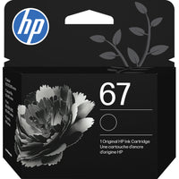 HP 67 Black Original Ink Cartridge-Black ink