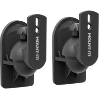 Mount-It! Dual Low Profile Universal Speaker Wall Mounts-MI-SB28 is compatible with most brands of speakers
