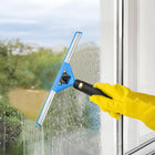 Gritt Commercial Swivel Window Washing Kit - 14" Squeegee - 14" Washer - 3 Pack-Delivers professional, streak-free results to windows and glass