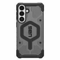 UAG Pathfinder Rugged Cell Phone Case Clear with Magnets for Galaxy S26+ - Ash/Black-Eco: Black TPU Bumper is PCR Recycled Material 25% of Case