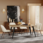 Homy Casa 63"W Live Edge Office Desk - Walnut-1 Year Limited Manufacturer Warranty